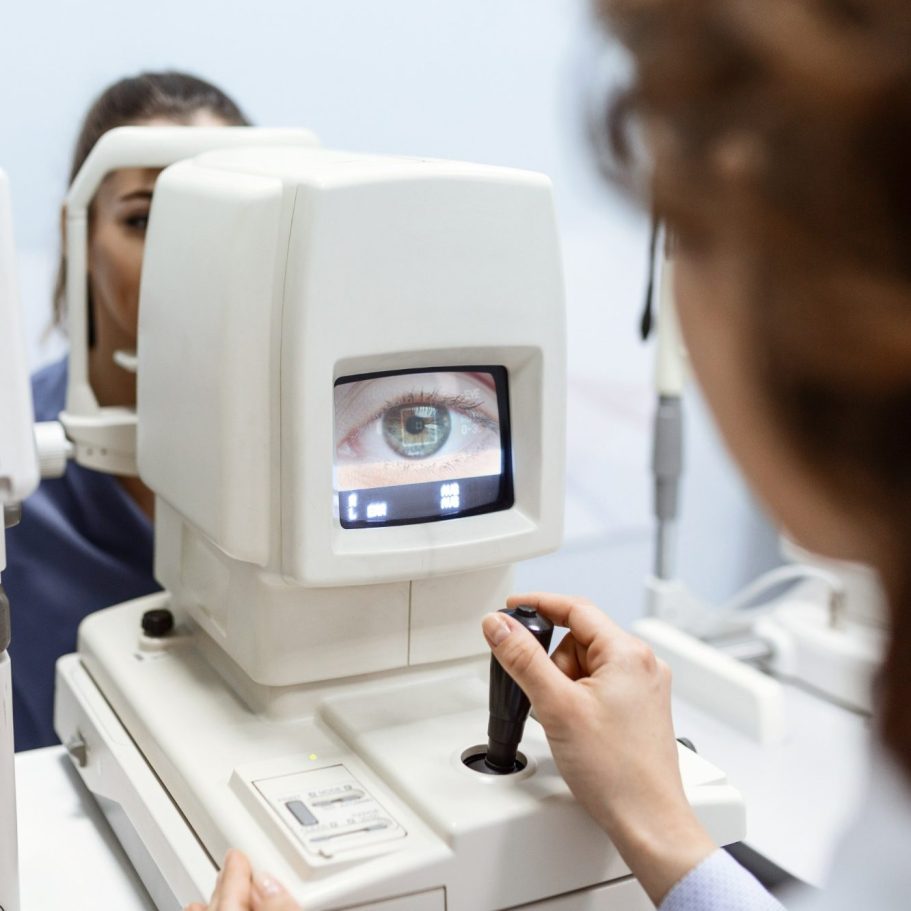 Advanced Optometry eye exam 